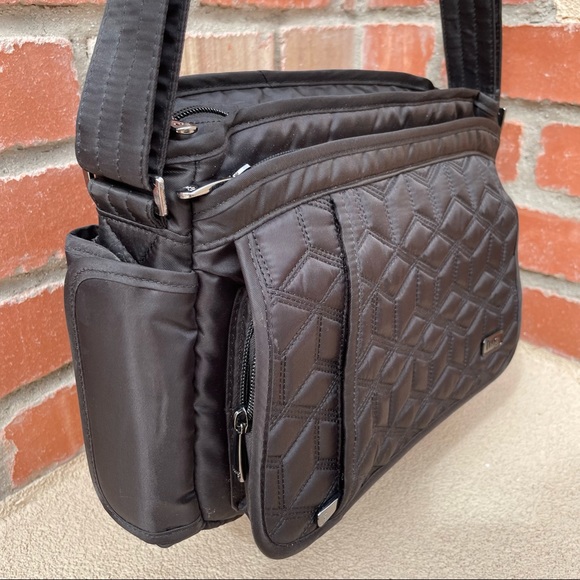 🆕Lug Wings Crossbody RFID Travel Bag | Black - Picture 4 of 16